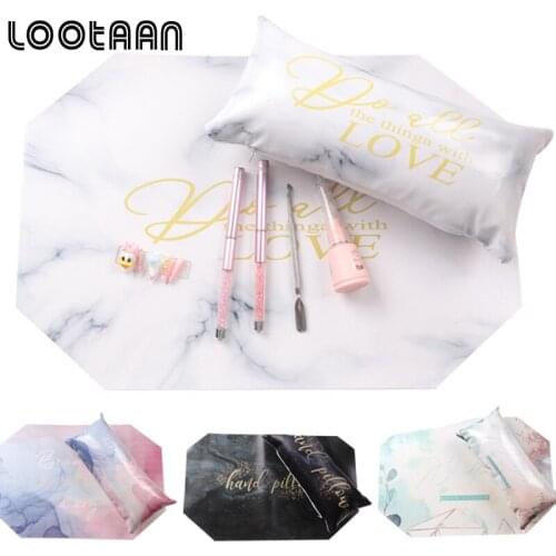 Nail Hand Pillow Foldable Washable Cushion Hand Holder Pillow Nail Art Arm Rest Manicure Tool Table Mat Salon Cushion Tools