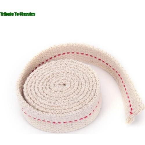 1m Useful Strong Flat Cotton Wick Core For Kerosene Burner Stove Lantern Lighting Oil Lamp Making DIY Accessory