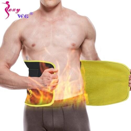 SEXYWG Waist Suports Strap Tatical Belt Slimming Waist Trainer Body Shaper Men Sports Top Neoprene Sana Shapewear Fajas Cincher