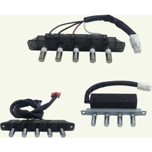 1 set Range Hood Switch Four-Key Button Filter Replacement for Midea Range Hood Accessories