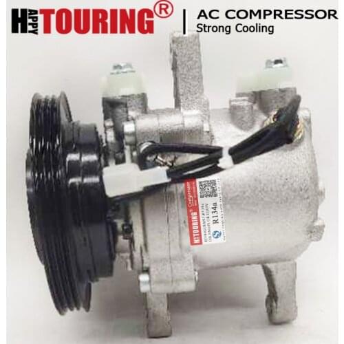 SV07E AC Compressor for DAIHATSU HIJET ATRAI EXTOL 447280-3003 447280-3002 88320-B5010 88410-B5020 4472803003 4472803002