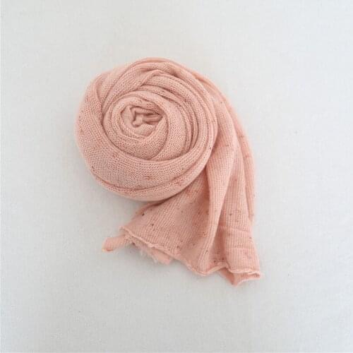 Newborn Knitted Stretch Wrap Layer Prop Baby Jersey Swaddle Sack Photography Props