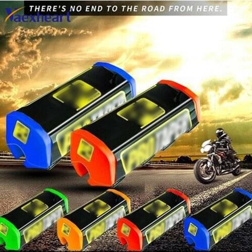 Vaexheart Pro Taper 1 1/8" Handlebar Square Fat Bar Pad Slider Grip Chest Protector Pad Fit For Handle Bar Motorcycle Dirt Bike