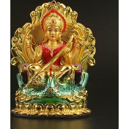 Great Auspicious Goddess La Lou Shimi Buddhist Supplies Indian Religious Goddess Tibetan Buddhram Merits Tianfa