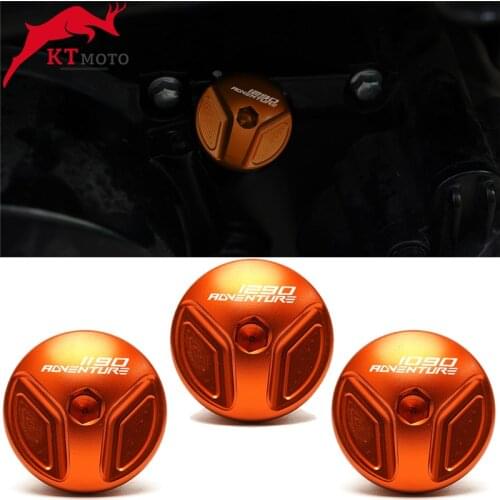 For KTM 1090 1190 1290 ADV 1290 Super Adventure R S T 2013-2021 Motorcycle High quality Engine Oil Filter Cup Plug Cover Screw