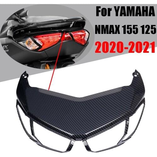 Motorcycle Rear Taillight Cover Brake Tail light Lamp Decorative Cover For Yamaha NMAX155 NMAX125 N MAX NMAX 155 125 2020 2021