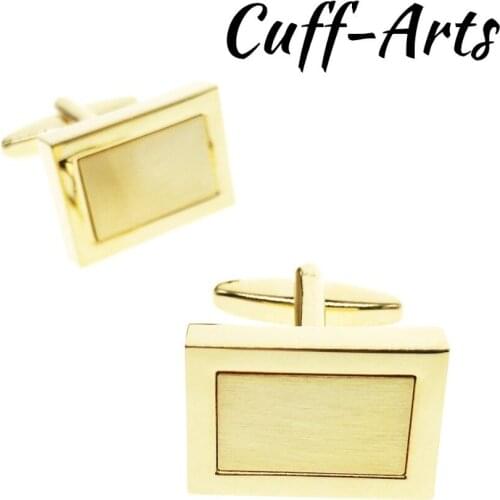 Cufflinks Gold Luxury Cuff Links Gemelos Para Hombre Camisa Fathers Day Gifts For Men Jewelry Gemelli C20101