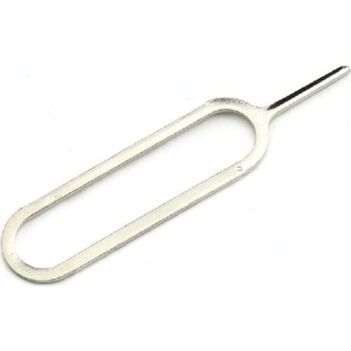 10000 pcs/lot Sim Card pin Needle Cell Phone Tool Tray Holder Eject Pin metal Retrieve card pin For iPhone samsung huawei etc
