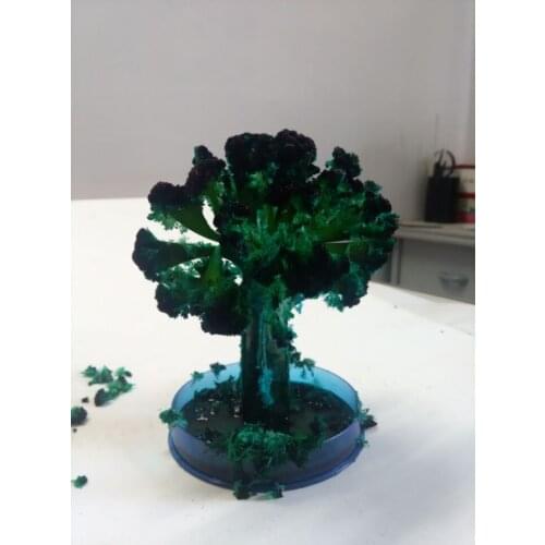 2PCS 14x11cm Japan Green Big Magic Grow Paper Japanese Sakura Tree Magically Growing Trees Kits Desktop Cherry Blossom Kids Toys