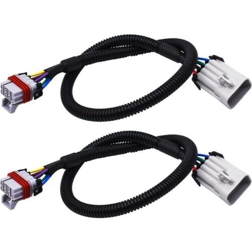 2pcs Ignition Coil Extension Harness Relocation 24 Inch for Ls1 Ls2 Ls3 Ls6 Lq4 Lm7