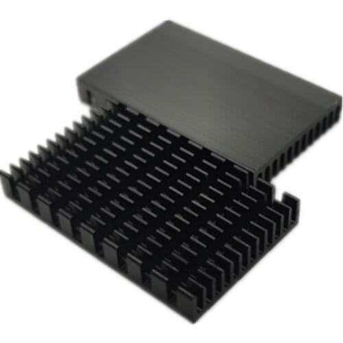 5pcs Insulation dense tooth radiator 37*23*5MM small groove heatsink PCB Board heat dissipation customized components cooling