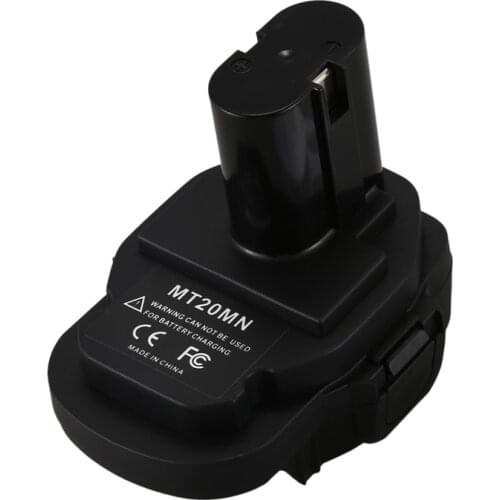 Mt20Mn 18V Lithium Battery To Ni-Mh Ni-Cd Li-Ion Battery Converter Adapter for Makita Bl1860B/Bl1860/Bl1850B/Bl1850/Bl1840/Bl183