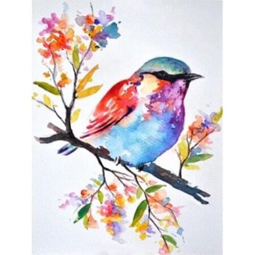 Animal Bird Full Square Round DIY 5D Diamond Painting Embroidery Mosaic Cross Stitch Canvas Poster Art Child Gift FC535