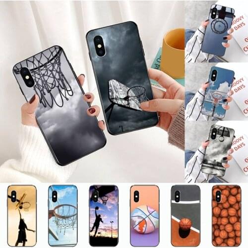Basketball basket Phone Case For Huawei Y5 Y6 II Y7 Y9 PRIME 2018 2019 NOVA3E P20 PRO P10 Honor 10