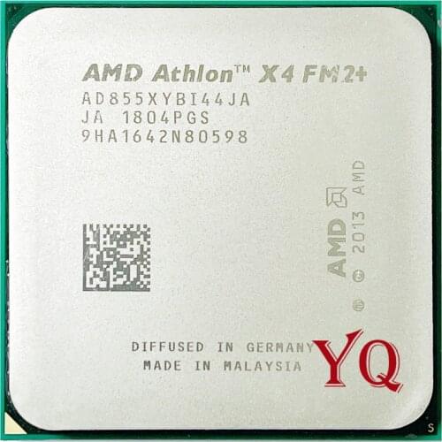 AMD Athlon X4 855 3.5 GHz 65W Quad-Core CPU Processor AD855XYBI44JA Socket FM2