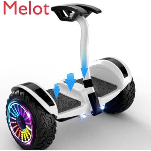 High-End Luxury Electric Balance Car Double-Wheel Adult Scooter Intelligent Childrens Two-Wheel Body Feeling Toy Car with Lever