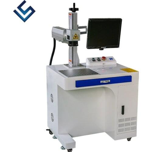 China fiber laser marking machine for Jewelry/watch/led/automobile/ic/iphone/pc Keyboards