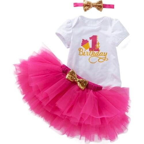 Sweet Girl Baby Birthday Clothes My First Birthday Girl Toddler Girl Clothes for Photo Shoot Baby Princess Clothes Outfit Set