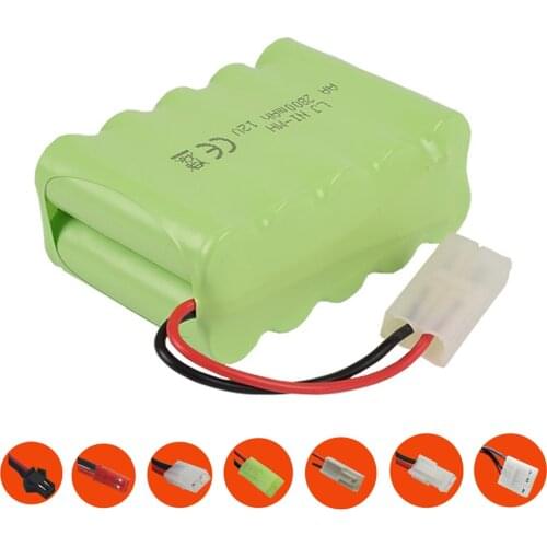 12V 2800mah NiMH Battery X model For Rc toy Car Tanks Trains Robots Boats Guns parts Ni-MH AA 2800 mah 12 v Rechargeable Battery