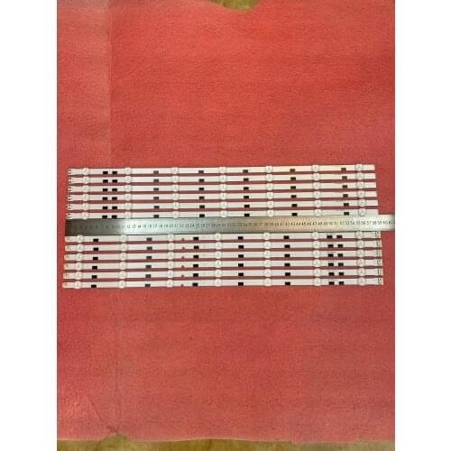 New 5set=60 PCS LED strip for Samsung UA58H5288 UE58J5200 2014svs58 Mega 3228 DMGE-580SMA-R3 580SMB-R3 BN96-32771A 32772A