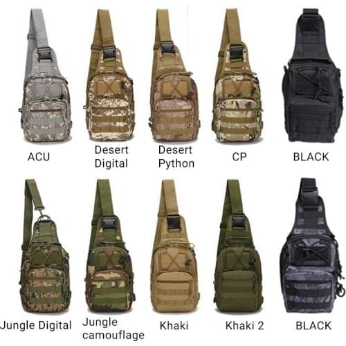 Hiking Trekking Backpack Sports Climbing Shoulder Bags Tactical Camping Hunting Daypack Fishing Outdoor Military Shoulder Bag