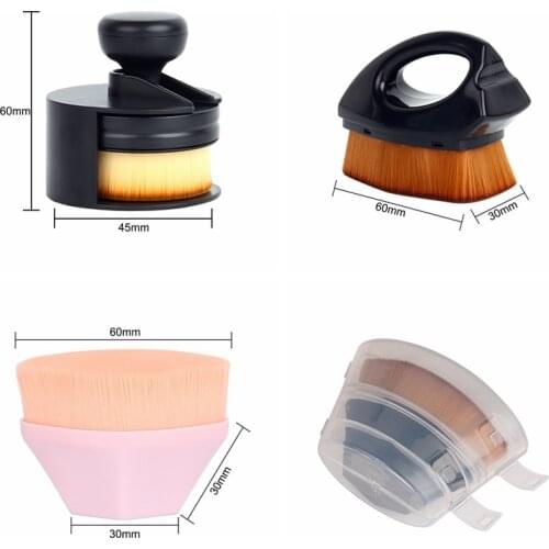 Different Ink Blending Tool Round Diamond Iron-shaped Ergonomic Brush for DIY Ink Water-based Drawing Card Stamp Stencil Craft