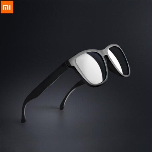 Original Xiaomi Mijia TAC Classic Square Sunglasses for man & woman Polarized lens One-piece design Sports Driving Sunglasses