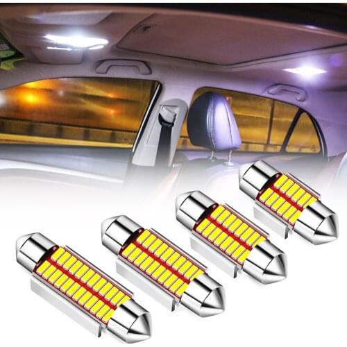 LED Bulb Canbus Doom Lamp Light for Toyota Prius Levin Crown Avensis Previa FJ Cruiser Venza Sienna Alphard ZELAS HIACE