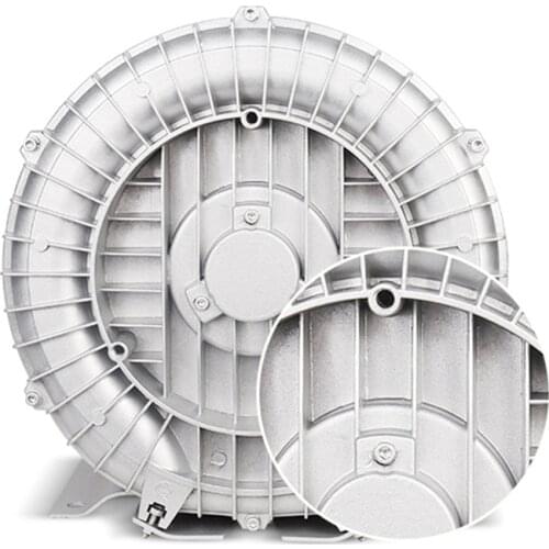 180W/250W High Pressure Vortex Fan Aviation Aluminum Vortex Air Pump Powerful Blower Pressure Centrifugal Pump Fishpond Aerator