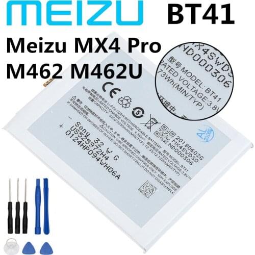 High Quality Original Backup for MeiZu MX4 Pro BT41 Battery 3350mAh Smart Mobile Phone for MeiZu MX4 Pro BT41 High Quality Orig