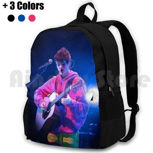 Fountain Live. Outdoor Hiking Backpack Waterproof Camping Travel Alec Benjamin Alec Benjamin Benjamin Singer Artist Music