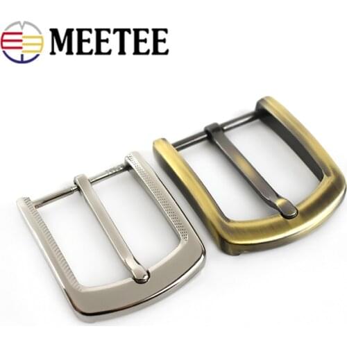 2/4pcs 35mm Men Belt Buckles High Quality Zinc Alloy Metal Pin Buckle for Belt 32-34mm Belt Head DIY Leathercraft Accessories
