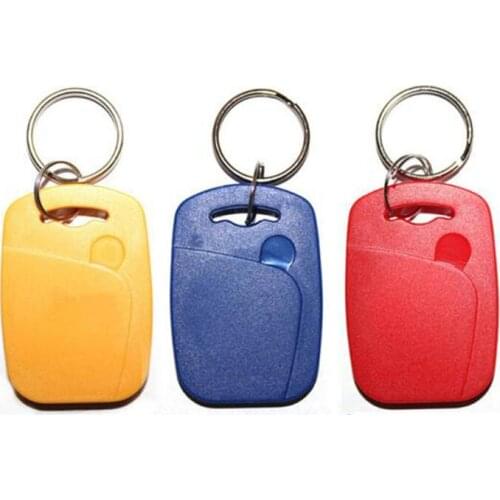 100PCS Dual Frequency Access Control Key Cards 10PCS RFID Tag 13.56MHZ 12.56KHZ Contactless Cards Composite Keychain IC ID Card
