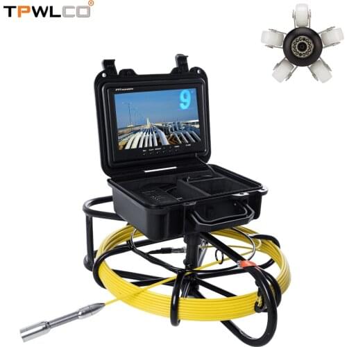 23MM Underwater Pipe Inspection Camera Waterproof HD 1000TVL Camera Head Industrial Sewer Pipeline Borescope Drain Endoscope
