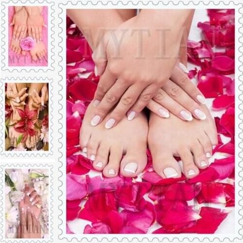 3D Diamond Embroidery Floral Feet Wall Art Pictures DIY Diamond Painting Rhinestone Cross Stitch Diamond Mosaic sale home decor