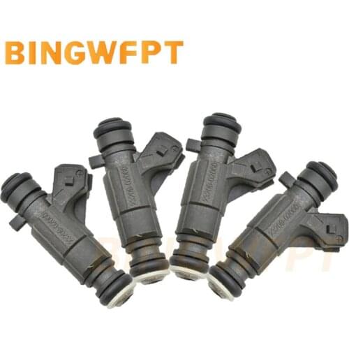 4Pcs/Set Fuel Injector FOR TOYOTA VIOS AXP41 8AFE 1.3L AXP42 5AFE 1.5L L4 23209-02060 0280155870 23250-02060 2002-2006