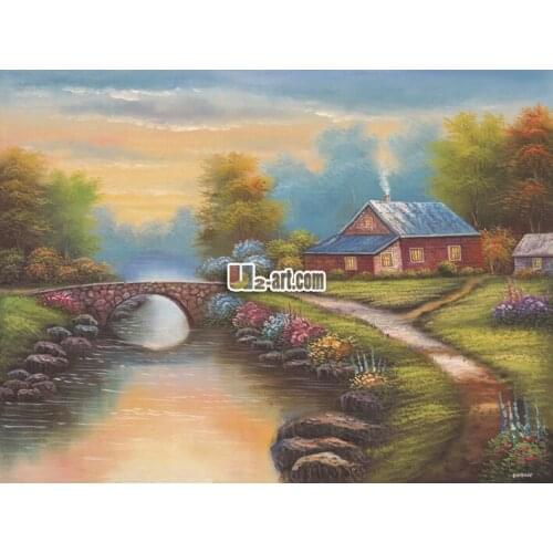 Free shipping and Wholesale home decoration art canvas prints Thomas oil painting good gift for friends 18-MK-(377)