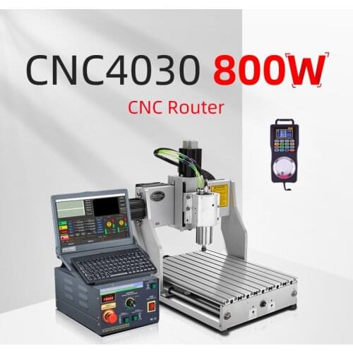 JINGYAN CNC4030 800W cnc router Wood milling cutter Engraving machine cnc machine for metal desktop milling machine mini cnc