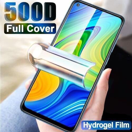 Hydrogel Film For Xiaomi Redmi Note 9 8 7 10 Pro 9S 8T 9T Protector Film For Redmi 9 9T 9C NFC 9A 9AT 9i 8 8A 7A 6 6A Film