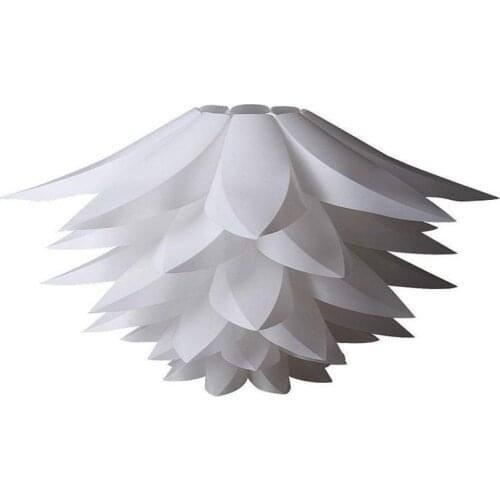HobbyLane DIY 35cm 45cm 55cm Lotus Chandelier Lampshade Romantic Living Room Bar Decoration Lighting Cover For E27 Bulb