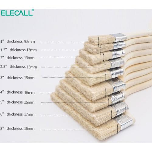 Pig hair Painting Brush Oil Watercolor Water Powder Paint Brushes School Art Paint Watercolor