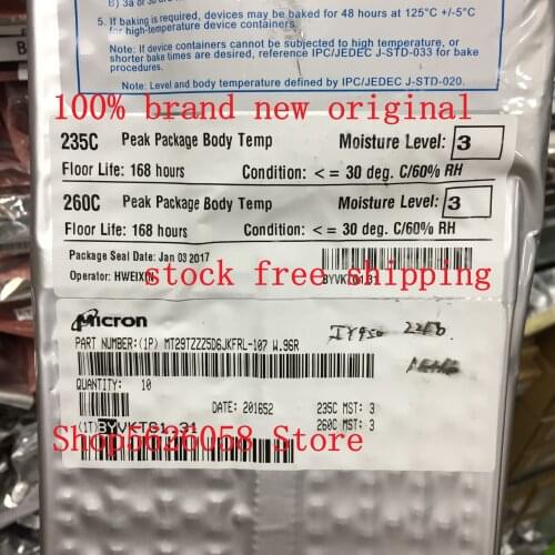 MT29TZZZ5D6JKFRL-107 W.96R JY950 BGA 100% new original 1PCS/LOT STOCK