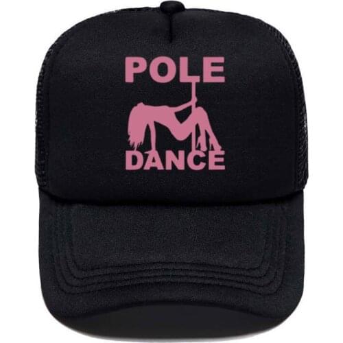 New Pole Dance Printed girl Baseball Cap Funny Casual Men Women Parent-child Hats Mesh Visor Outdoor Sun Hat Adjustable Caps