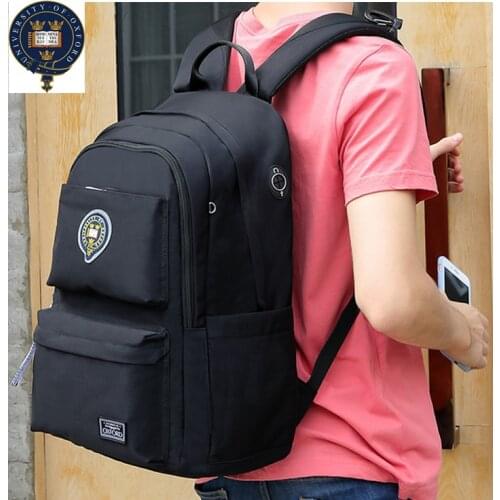 2019 New University Of Oxford children backpack school bag for boys girls