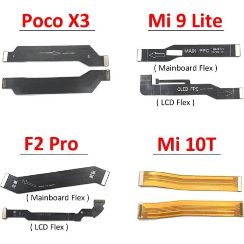 New For Xiaomi Mi Poco X3 NFC Global Version / Mi 10T / Poco F2 Pro MainBoard Motherboard Connector Main Board Flex Cable
