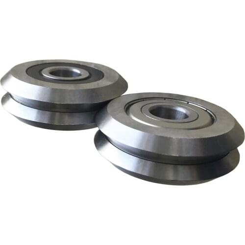 4PCS RM1ZZ RM1-2RS W1ZZ W1-2RS RM1 W1 V Groove Track Roller Bearing 4.763x19.56x7.87mm Guide Wheel Bearing