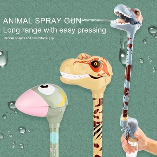 HOT Dinosaur Water Guns Toys Kids Squirt Guns For Child Summer Beach Game Swimming Laster Toy For Pool Beach Dropshipping