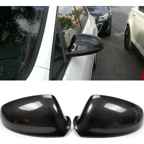 New Carbon Fiber Car Side Door View Mirrors Replacment Cover For Buick Excelle 2015