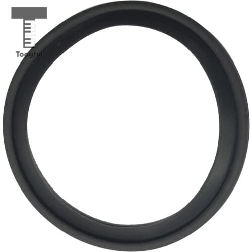Tooyful Black Silicone Soprano Saxophone Ring Mute Protector for Saxophone Lovers