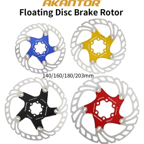 Bike Brake Cooling Disc Floating Ice Rotor For MTB Road Bike 140/160/180/203mm Cool Down Heat Sink RT99 RT86 Bicycle Accessories